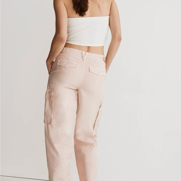 Madewell - Low-Slung Straight Cargo Pants
Faded Petal Woman’s Size 28 NWOT - Picture 7 of 11